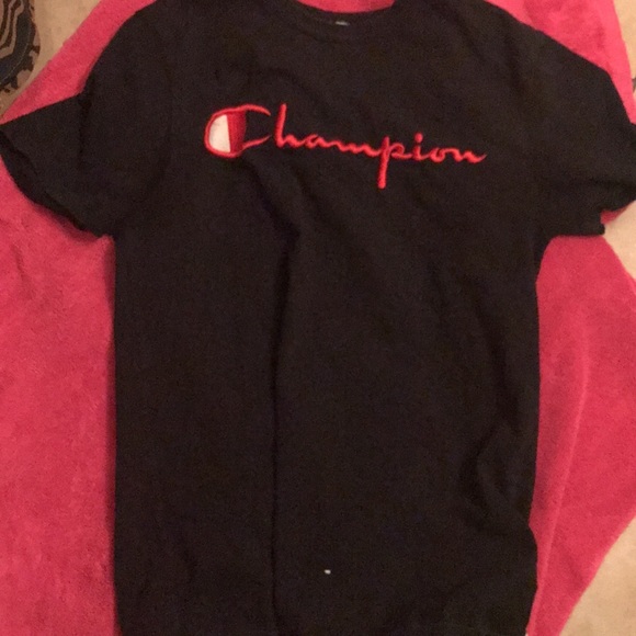 Black champion shirt - Picture 3 of 4